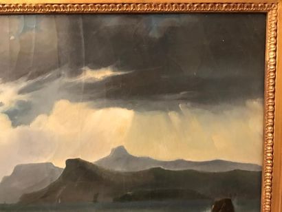 Attribué à Théodore GUDIN (1802-1880)
Marine...