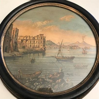 ECOLE ITALIENNE dans le goût des gouaches...