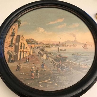 ECOLE ITALIENNE dans le goût des gouaches...