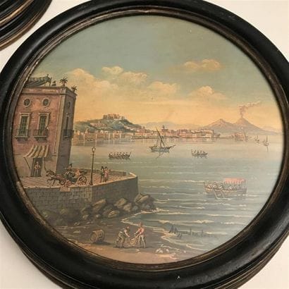 ECOLE ITALIENNE dans le goût des gouaches...