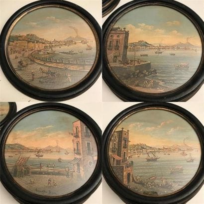 ECOLE ITALIENNE dans le goût des gouaches...