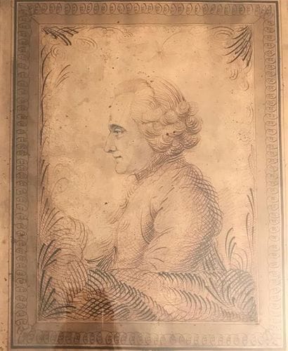 ECOLE FRANCAISE du XVIIIe siècle 
Portrait...