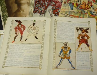 BALLETS RUSSE DE SERGE DE DIAGHILEV. Programme...