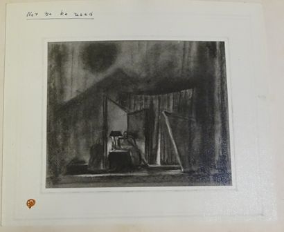 DOBOUJINSKY MISLAV. Album de 30 gouaches,...