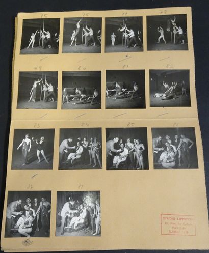 BALLETS DES CHAMPS ELYSÉES. Ensemble de 313...