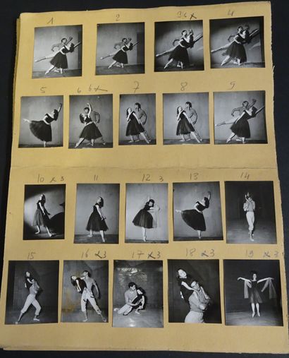 BALLETS DES CHAMPS ELYSÉES. Ensemble de 313...