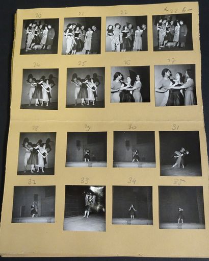 BALLETS DES CHAMPS ELYSÉES. Ensemble de 313...