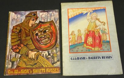 BALLETS RUSSE COL.W.DE.BASIL. Programmes...