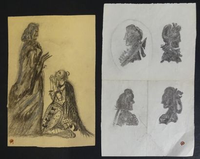 DOBOUJINSKY MISLAV. 4 projets pour le théâtre,...