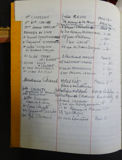 THEÂTRE DES CHAMPS ELYSÉES. Agenda personnel...