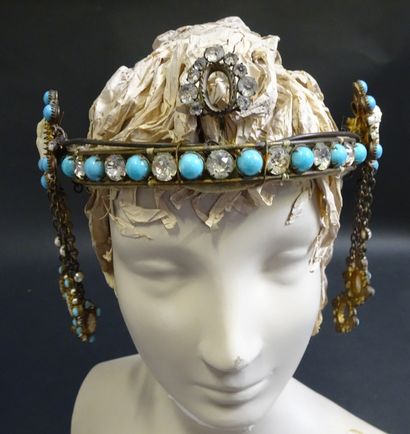 TIARE DANSEUSE BALLETS RUSSE. Coiffe avec...
