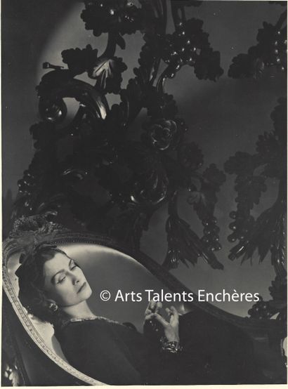 PHOTOGRAPHIE. COCO CHANEL. Photographie par...