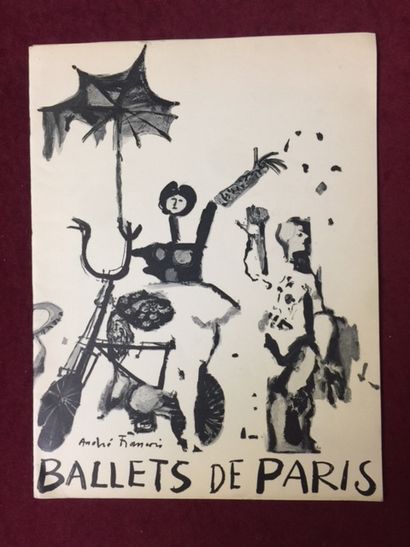 OPÉRA RUSSE DE PARIS. Programme illustré...
