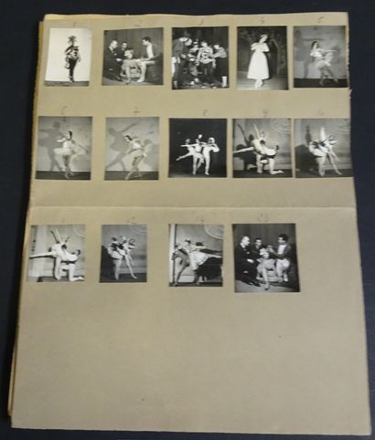 BALLETS DES CHAMPS ELYSÉES. Ensemble de 313...
