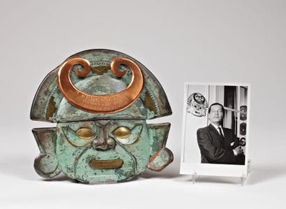 MASQUE MAYA. Cadeau remis à Serge Lifar lors...
