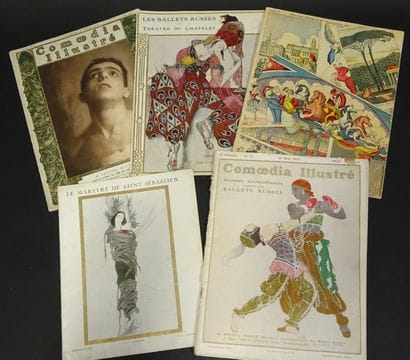 BALLETS RUSSE DE SERGE DE DIAGHILEV. Programme...