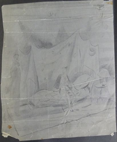 DOBOUJINSKY MISLAV. Ensemble de documents,...
