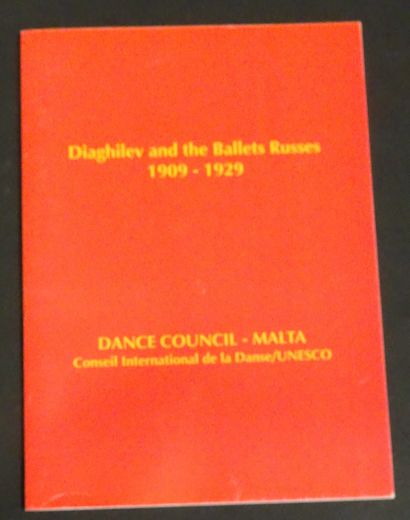DIAGHILEV. Photographie de la tombe de Diaghilev...