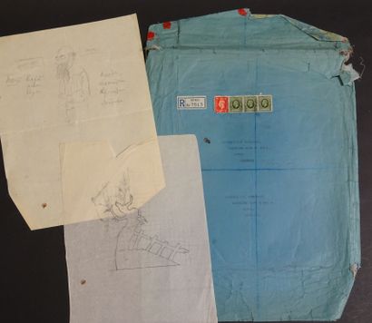 DOBOUJINSKY MISLAV. Ensemble de documents,...