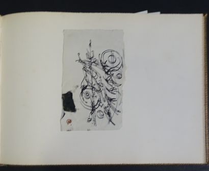 DOBOUJINSKY MISLAV. Album de 30 gouaches,...
