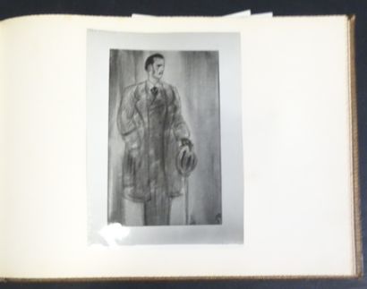 DOBOUJINSKY MISLAV. Album de 30 gouaches,...