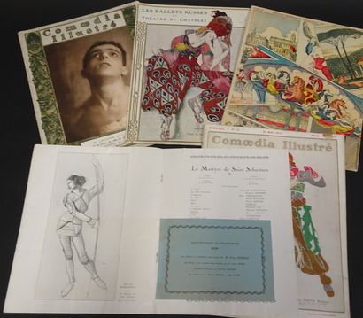 BALLETS RUSSE DE SERGE DE DIAGHILEV. Programme...