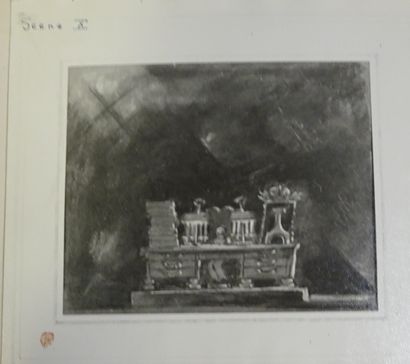 DOBOUJINSKY MISLAV. Album de 30 gouaches,...