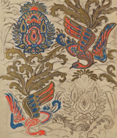 GONTCHAROVA NATHALIA. « Projet de décor »,...