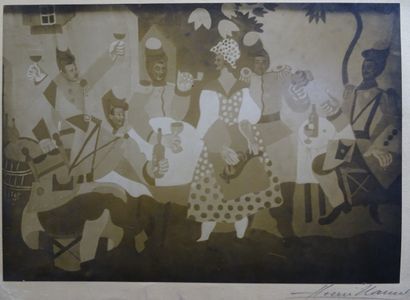 THÉÂTRE D'ART RUSSE LE COQ D'OR. Photographie...