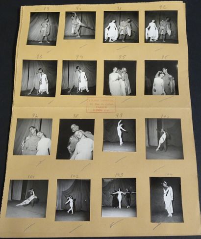 BALLETS DES CHAMPS ELYSÉES. Ensemble de 313...