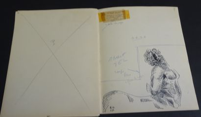 BERNARD DAYDÉ. Maquette pour le programme...