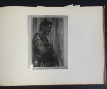 DOBOUJINSKY MISLAV. Album de 30 gouaches,...