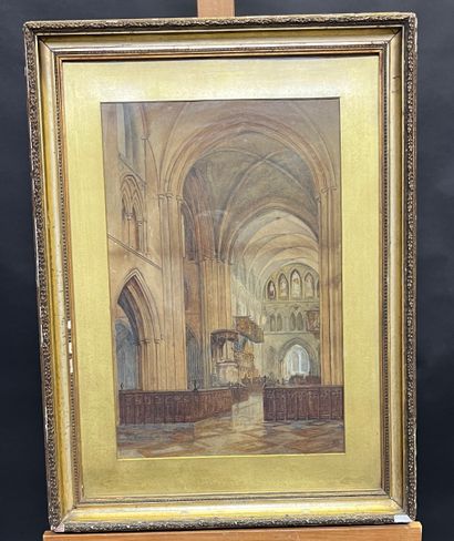 « Intérieur de cathédrale