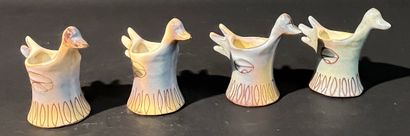 VALLAURIS. J.BLIN ou CAPRON. Ensemble de...