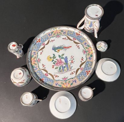 Plateau en porcelaine 