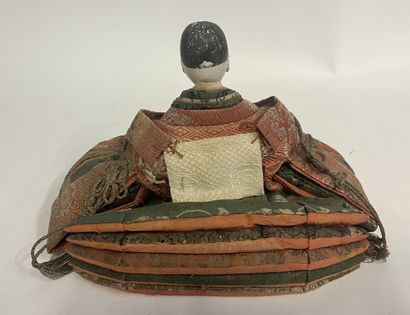 JAPON - Poupée japonaise ancienne, période...