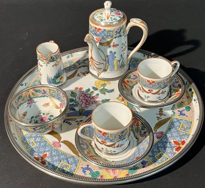 Plateau en porcelaine 