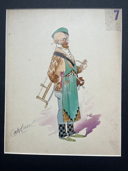 MINON. Alexandre Jean-Louis Jazet (1814–1897)...
