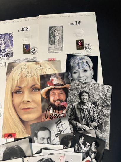 Collection d'autographes et photos dédicacées...