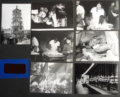 CHINE. JAPON. Ensemble de 48 photogaphies...