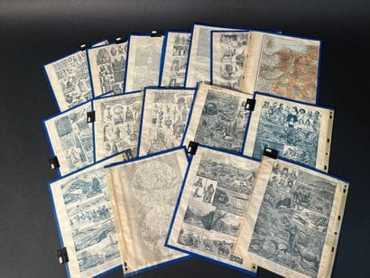 Ensemble de 31 cartes des differentes régions...