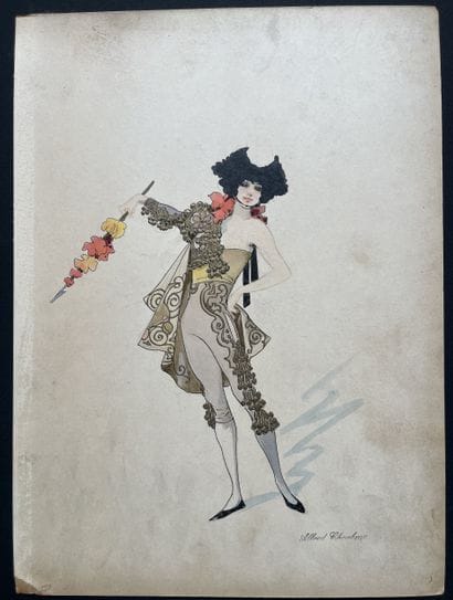 CHOUBRAC, Alfred (1853–1902). French painter,...