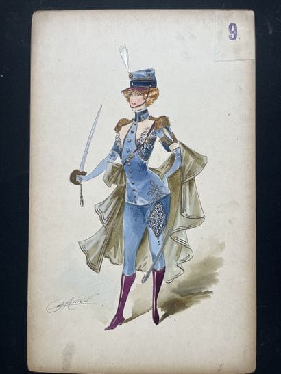 MINON. Alexandre Jean-Louis Jazet (1814–1897)...