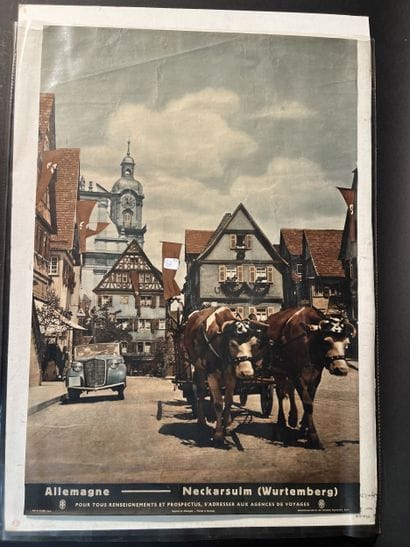German tourism poster for the city of Ne...