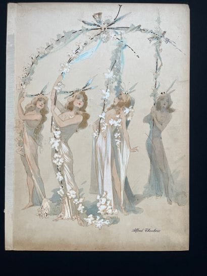 CHOUBRAC, Alfred (1853–1902). French painter,...