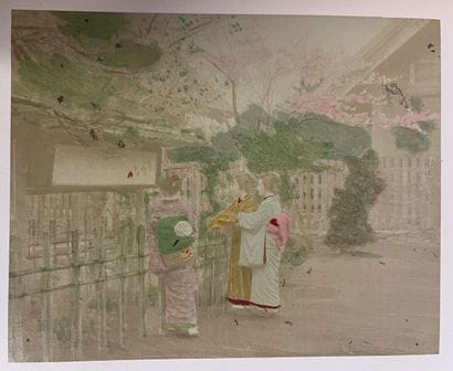 JAPON. Collection de fascicules originaux...