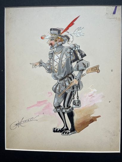 MINON. Alexandre Jean-Louis Jazet (1814–1897)...