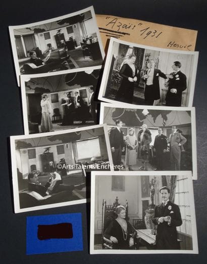 Azais (1931). A collection of 36 photographs,...