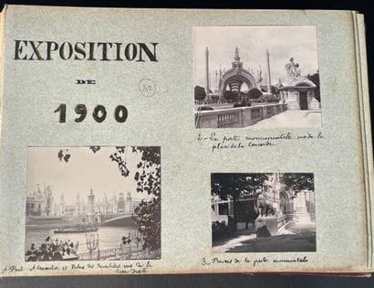PHOTOGRAPHIE. Exposition de 1900. PARIS....
