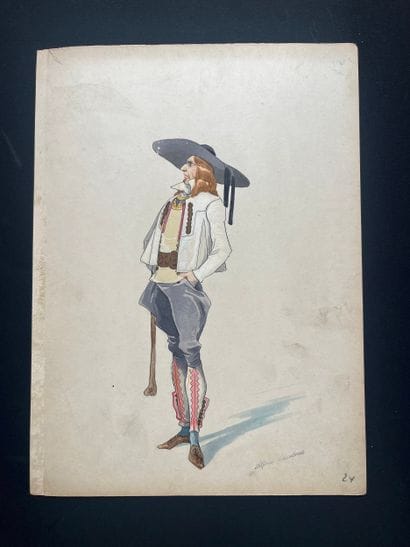 CHOUBRAC, Alfred (1853–1902). French painter,...